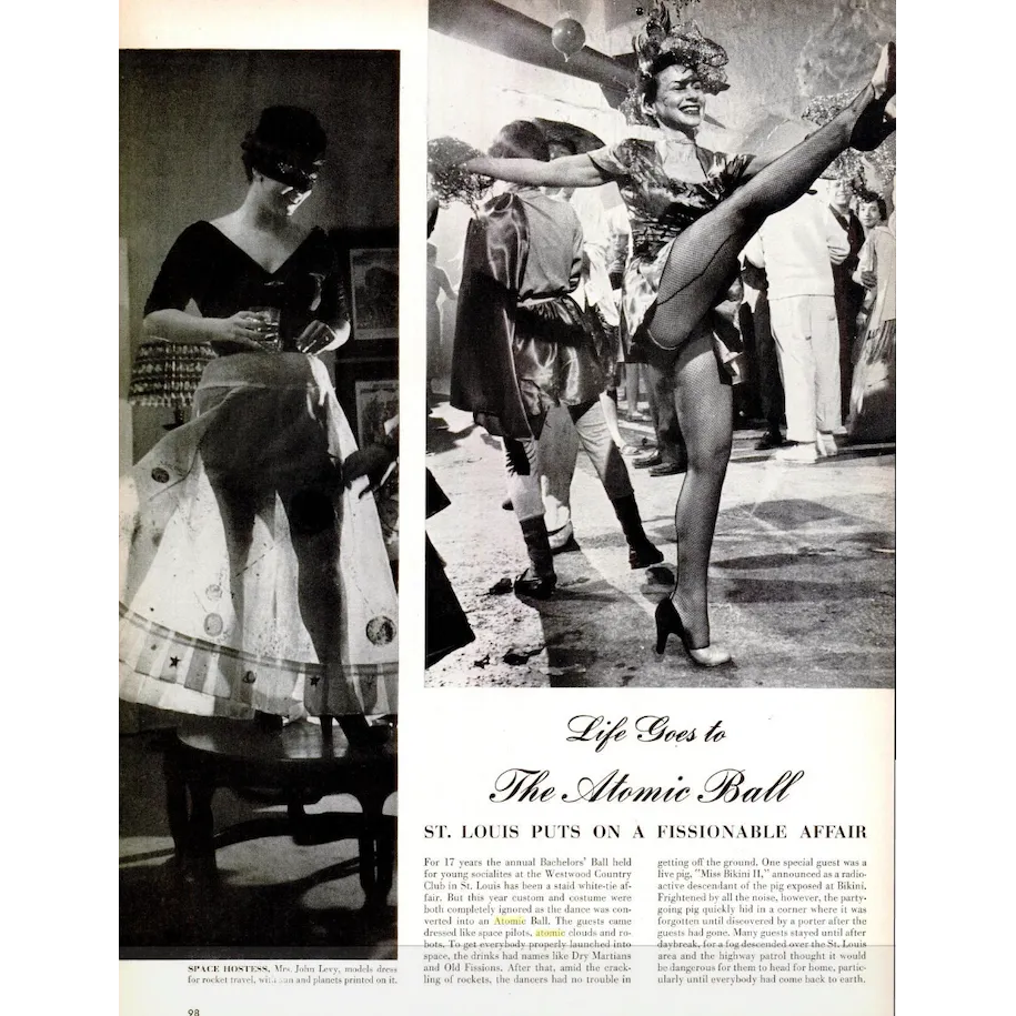 LIFE Goes to the Atomic Ball